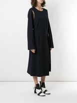Thumbnail for your product : Gloria Coelho Long Sleeves Midi Dress
