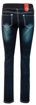Thumbnail for your product : Seven7 Girls' Knit Waist Embellished Skinny Jean - Blue 8
