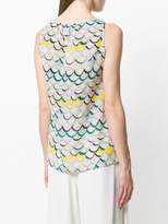 Thumbnail for your product : M Missoni scale pattern tank top