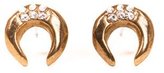 Thumbnail for your product : Mr. Kate Crescent Earrings