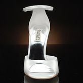 Thumbnail for your product : Badgley Mischka Wynter WHITE Heels Crystals Jeweled Wedding Bridal Sparkles NEW