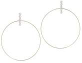Thumbnail for your product : MATEO 14K Yellow Gold Cultured Freshwater Pearl Hoop Drop Earrings