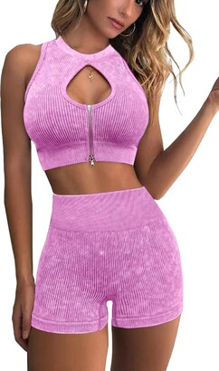 Buy Wholesale China Workout Sets For Women 2 Piece Seamless Long Sleeve