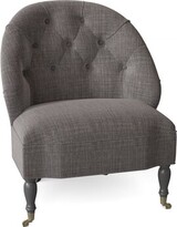 Thumbnail for your product : Duralee Chloe 27" Wide Slipcovered Slipper Chair