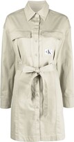 Thumbnail for your product : Calvin Klein Jeans Belted Shirt Dress