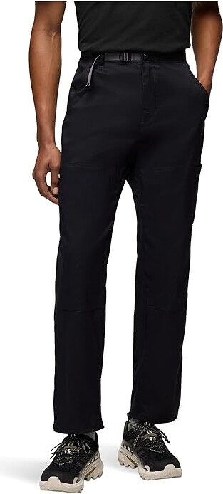 Prana Stretch Zion Carpenter Pants Men's Casual Pants Black : 31 34 Elastane/Mesh/Nylon