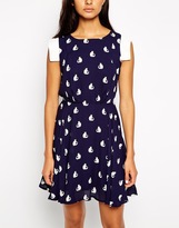 Thumbnail for your product : Max C Dress in Cat Print