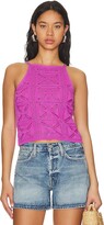 Thumbnail for your product : 525 Crochet Halter Tank