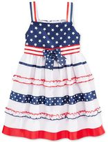 Thumbnail for your product : Bonnie Jean Little Girls' Americana Tiered Dress