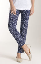 Thumbnail for your product : J. Jill Perfect side-zip print ankle pants