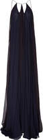 Thumbnail for your product : Zac Posen Draped Silk Maxi Dress