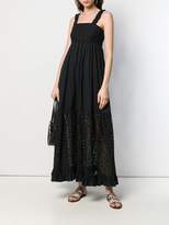 Thumbnail for your product : L'Autre Chose floral embroidered maxi dress