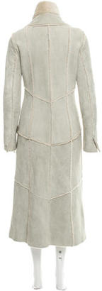 Chanel Shearling Long Coat