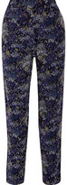 Thumbnail for your product : Joie Mandara Printed Silk-Chiffon Straight-Leg Pants
