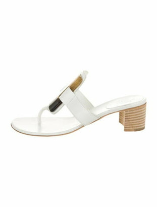 hermes slides white