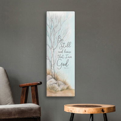 CPS Be Still 10x30 Gallery Wrapped Canvas