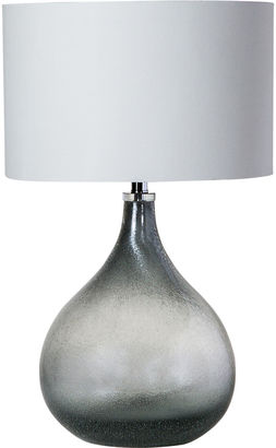 Interlude Piper Table Lamp, Smoky Gray