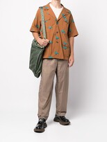 Thumbnail for your product : SASQUATCHfabrix. Hiiragi embroidery safari shirt