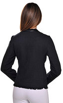 Thumbnail for your product : Peter Nygard Plus Faux-Leather-Trimmed Jacket