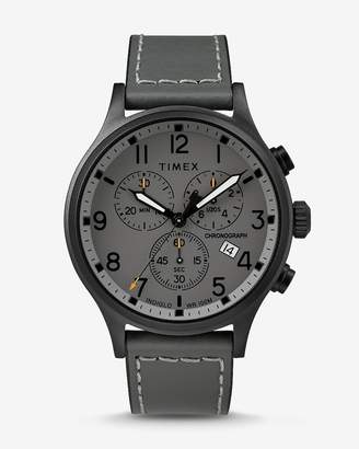 Express Timex Gray Scout Chronograph Watch