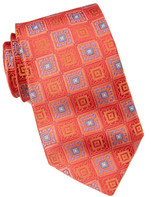 Thumbnail for your product : Hickey Freeman Fancy Medallion Silk Tie
