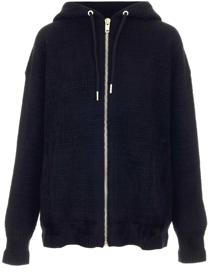 givenchy black sweatshirt womens