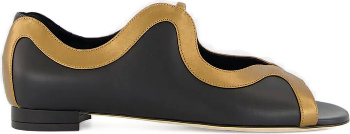Manolo Blahnik Chilki leather sandals