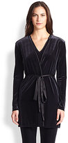 Thumbnail for your product : Josie Natori Velvet Short Robe