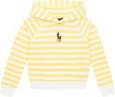Thumbnail for your product : Polo Ralph Lauren Kids Striped cotton hoodie
