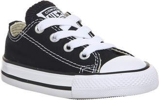 infant black converse