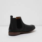Thumbnail for your product : River Island Mens Black chelsea boots