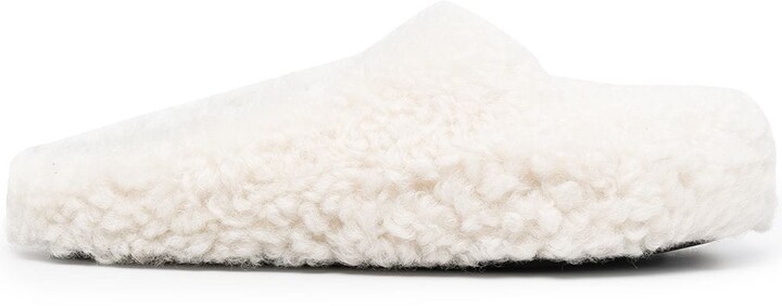 Marni Shearling Slippers - ShopStyle