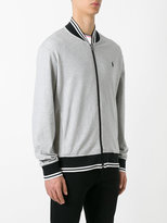 Thumbnail for your product : Polo Ralph Lauren logo embroidery bomber jacket - men - Cotton - M