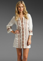 Thumbnail for your product : Velvet Aztec Embroidery Tiarna Dress