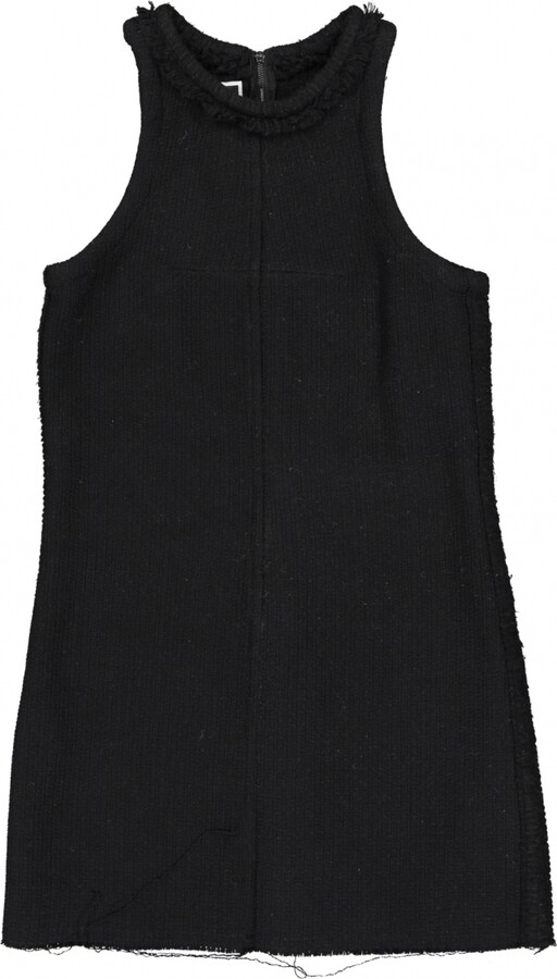 Black wool-blend mini dress, Chanel: Handbags and Accessories, 2020