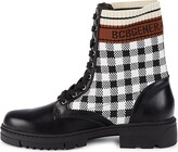 Thumbnail for your product : BCBGeneration Tassie Logo Sock Combat Boots