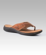 Thumbnail for your product : Denver Hayes Leather Flip-Flops
