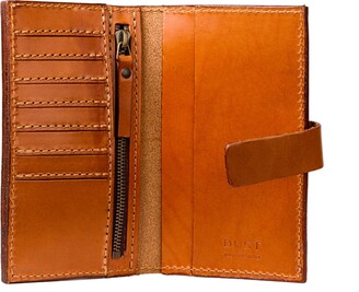 The Dust Company Women's Leather Wallet Vintage Brown