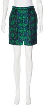 Thumbnail for your product : Oscar de la Renta 2017 Jacquard Mini Skirt