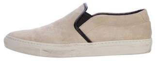 Common Projects Suede Slip-On Sneakers
