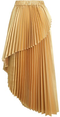 Zimmermann Tarot Gold Fan Skirt