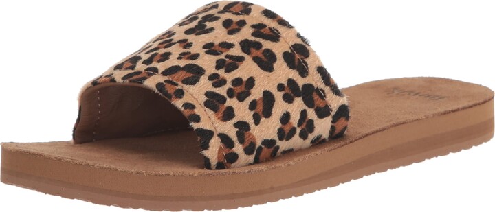 Sanuk Lola Leopard 6 B (M) - ShopStyle Sandals
