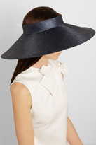 Thumbnail for your product : Stella McCartney Woven straw visor