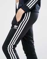Thumbnail for your product : adidas Three Stripe Cuffed Sweat Pants