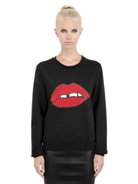 Thumbnail for your product : American Retro Kiss Print Cotton Sweatshirt