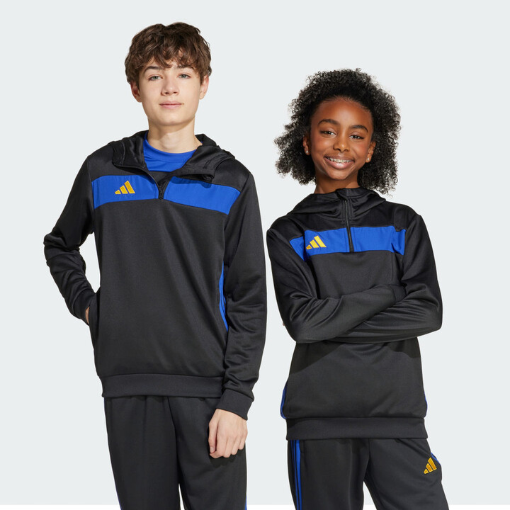 adidas Tiro 25 Essentials Sweat Hoodie Kids Black XS Kids
