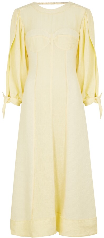 Pale Yellow Dress | Shop the world's ...