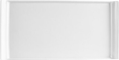 CAC China DYN Dynasty Fine Bone White Porcelain Rectangular Platter