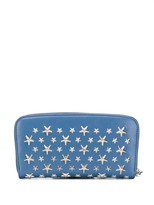 Thumbnail for your product : Jimmy Choo Filipa star-studded long wallet