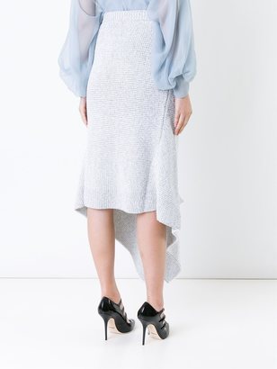 Stella McCartney asymmetric knit skirt